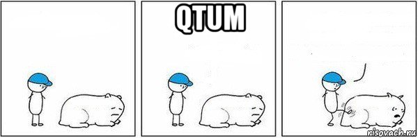 qtum , Мем Пинок