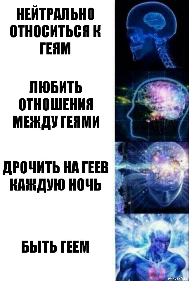 нейтрально относиться к геям Любить отношения между геями Дрочить на геев каждую ночь быть геем, Комикс  Сверхразум