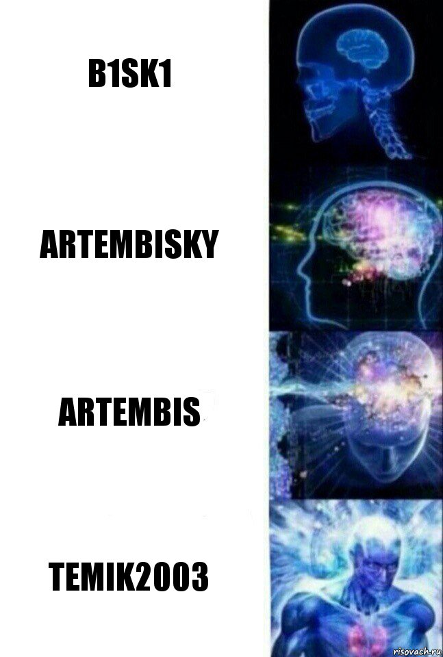 b1sk1 artembisky ArtemBis temik2003, Комикс  Сверхразум