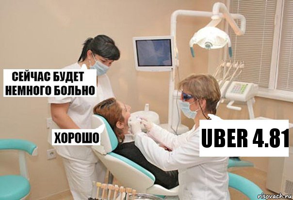 UBER 4.81, Комикс У стоматолога