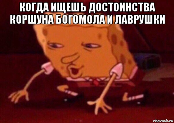 когда ищешь достоинства коршуна богомола и лаврушки , Мем    Bettingmemes