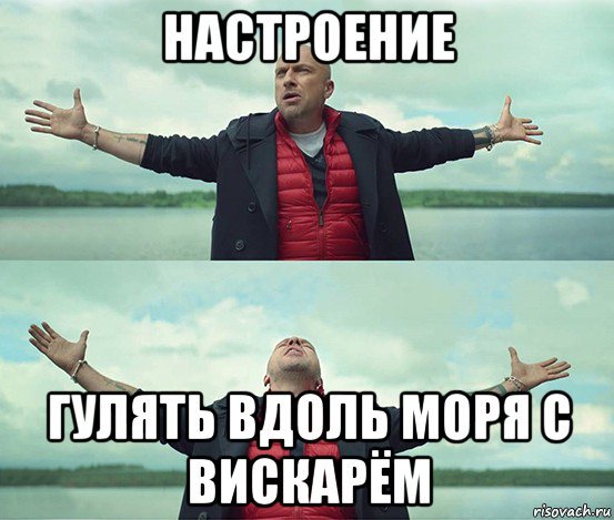 настроение гулять вдоль моря с вискарём, Мем Безлимитище