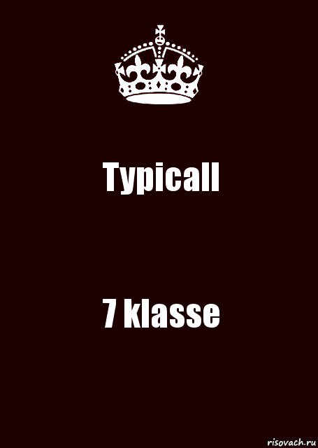 Typicall 7 klasse