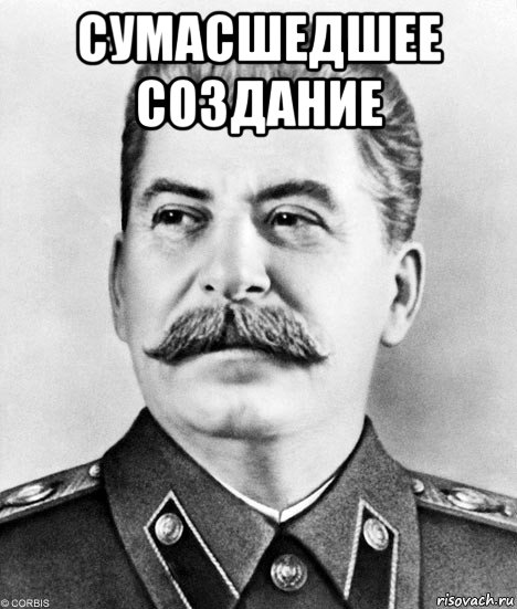 сумасшедшее создание 