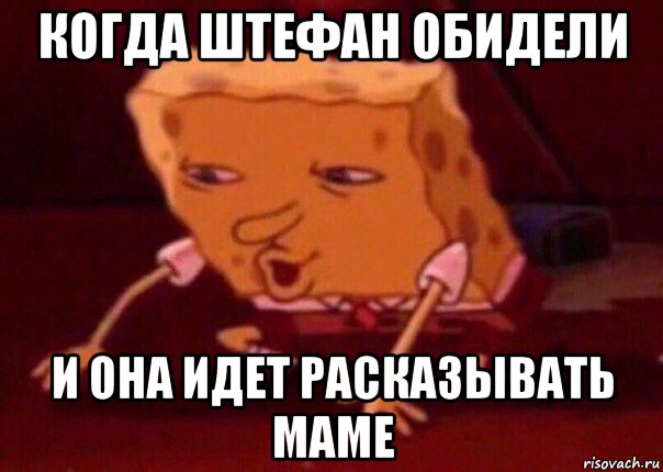 когда штефан обидели и она идет расказывать маме, Мем    Bettingmemes