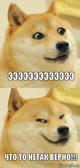 эээээээээээээ что то нетак верно!!!, Комикс   DOGE довольный