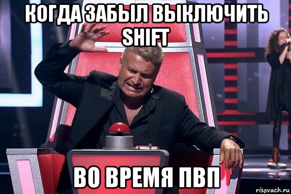 когда забыл выключить shift во время пвп, Мем   Отчаянный Агутин