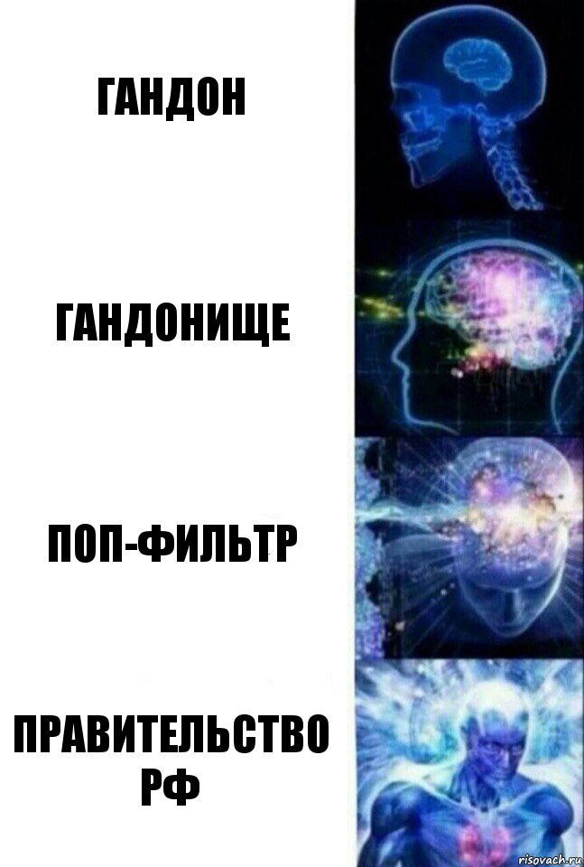 гандон гандонище поп-фильтр правительство рф, Комикс  Сверхразум