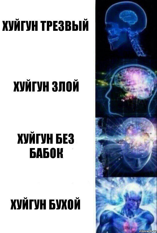 Хуйгун трезвый Хуйгун злой Хуйгун без бабок Хуйгун бухой, Комикс  Сверхразум