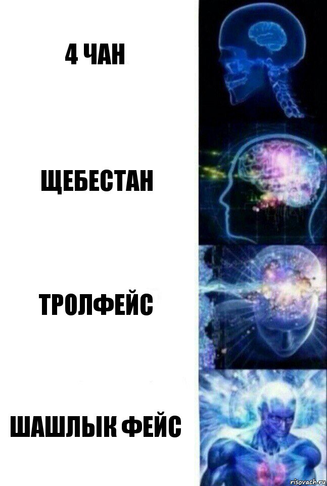 4 ЧАН щебестан тролфейс шашлык фейс, Комикс  Сверхразум