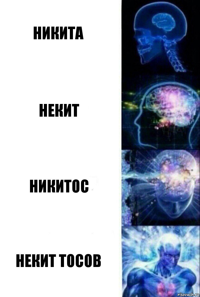 Никита Некит НИКИТОС Некит Тосов, Комикс  Сверхразум