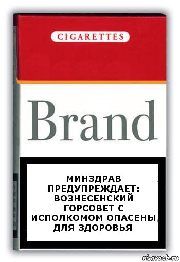 Минздрав предупреждает: Вознесенский горсовет с исполкомом опасены для здоровья, Комикс Минздрав