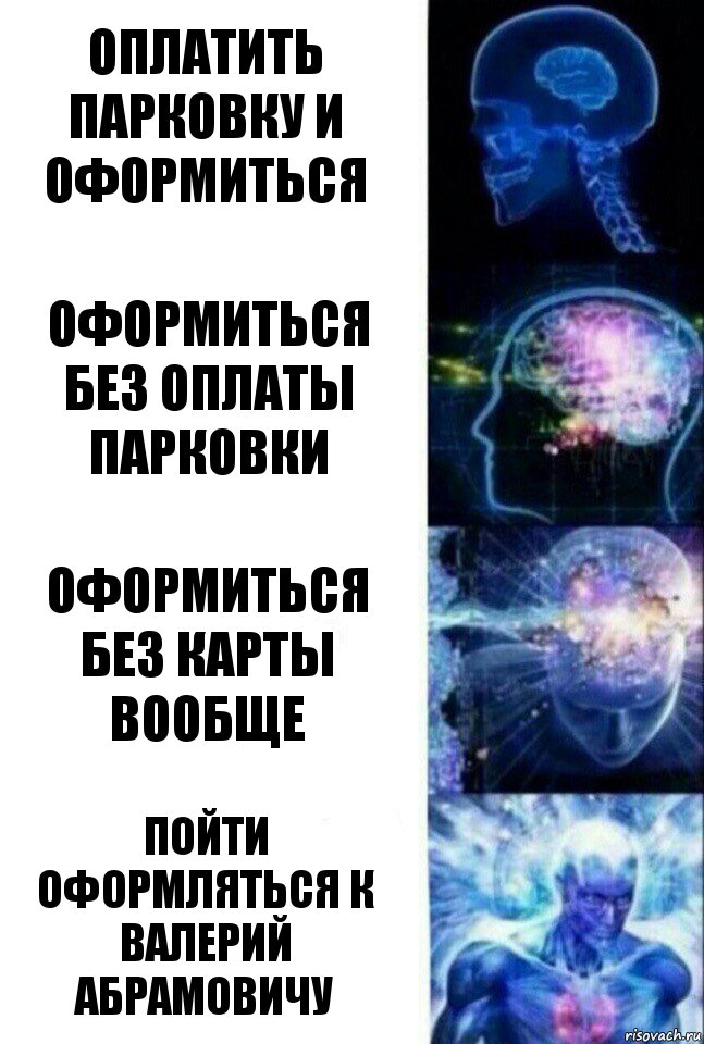 оплатить парковку и оформиться оформиться без оплаты парковки оформиться без карты вообще пойти оформляться к валерий абрамовичу, Комикс  Сверхразум