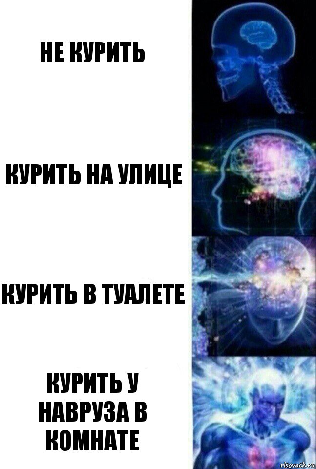 Не курить Курить на улице Курить в туалете Курить у Навруза в комнате, Комикс  Сверхразум