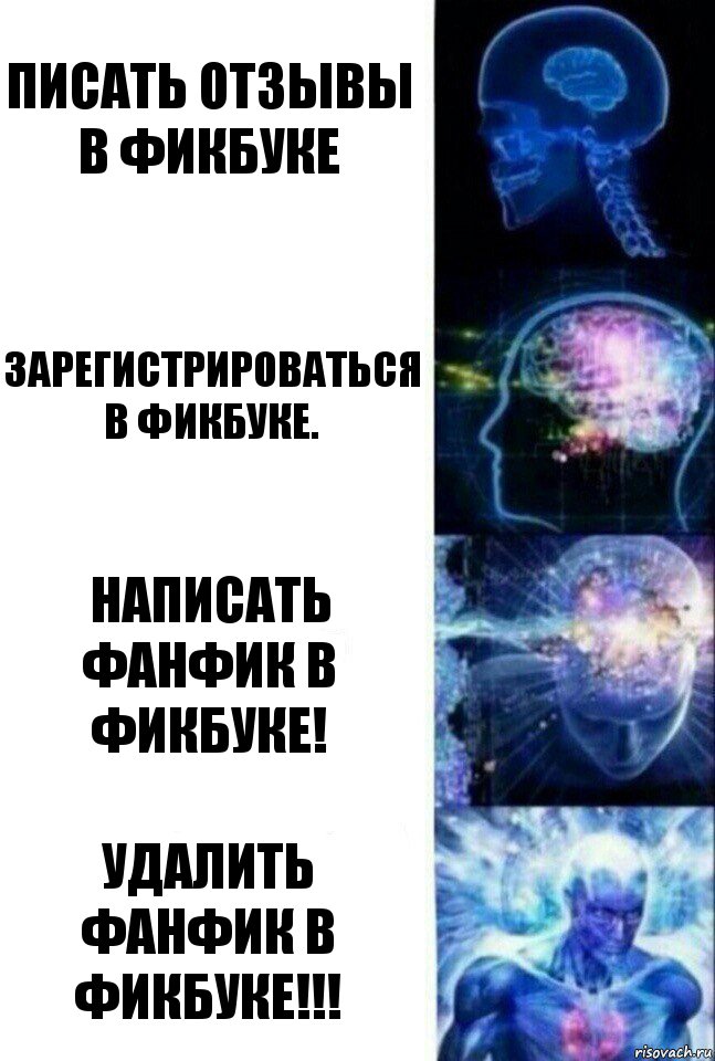 Писать отзывы в Фикбуке Зарегистрироваться в Фикбуке. Написать фанфик в Фикбуке! УДАЛИТЬ фанфик в Фикбуке!!!, Комикс  Сверхразум