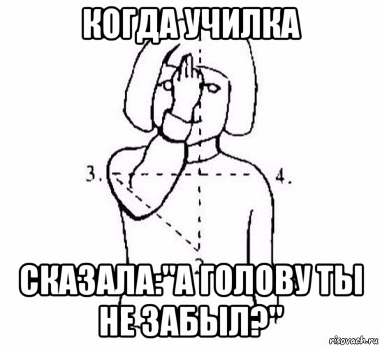 когда училка сказала:"а голову ты не забыл?", Мем  Перекреститься