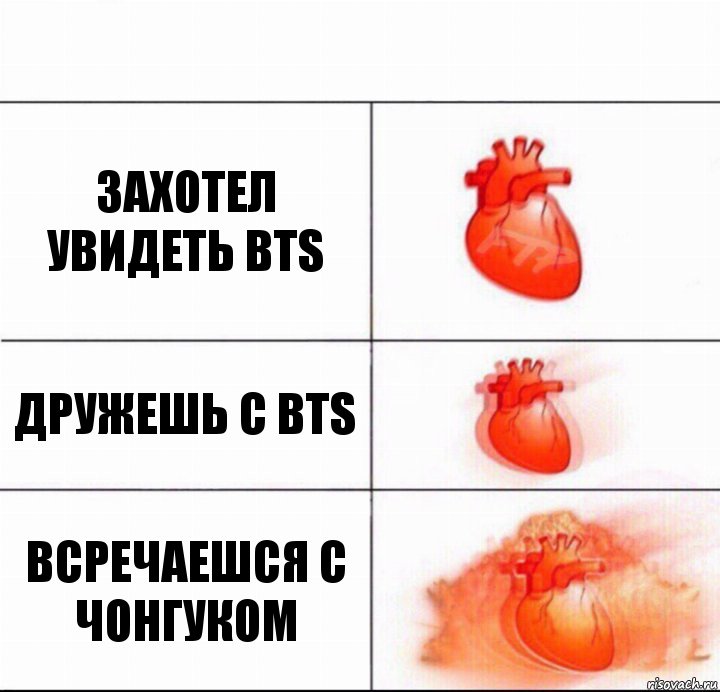 Захотел увидеть BTS дРУЖЕШЬ С bts ВСРЕЧАЕШСЯ С ЧОНГУКОМ, Комикс  Расширяюшее сердце