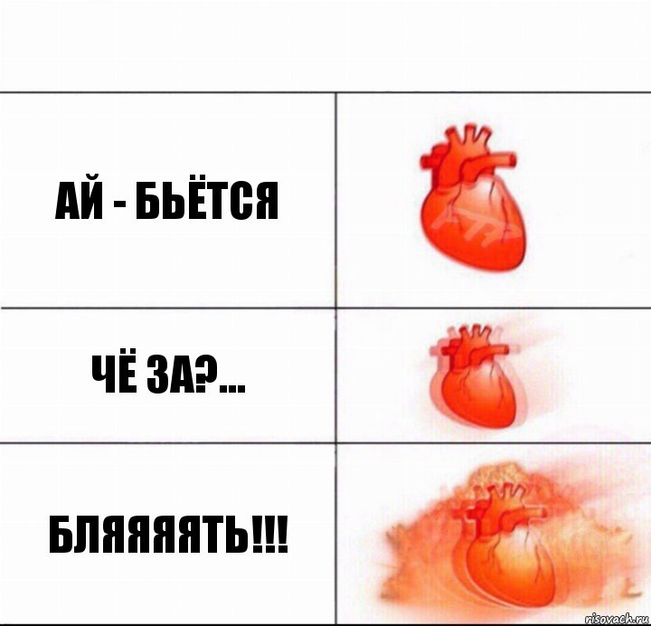 ай - бьётся чё за?... БЛЯяяяТЬ!!!, Комикс  Расширяюшее сердце