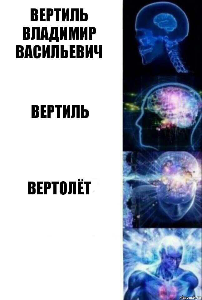 Вертиль Владимир Васильевич Вертиль Вертолёт , Комикс  Сверхразум