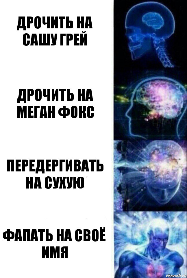 Дрочить на Сашу Грей Дрочить на Меган Фокс Передергивать на сухую Фапать на своё имя, Комикс  Сверхразум