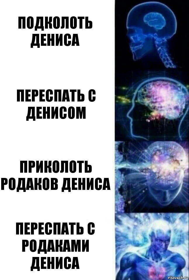 Подколоть Дениса Переспать с Денисом Приколоть родаков Дениса Переспать с родаками Дениса, Комикс  Сверхразум