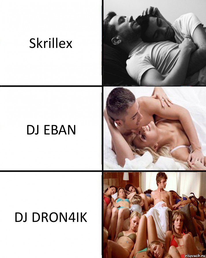 Skrillex DJ EBAN DJ DRON4IK, Комикс  Выбор