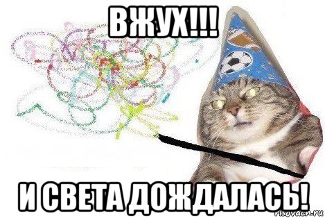 вжух!!! и света дождалась!, Мем Вжух мем