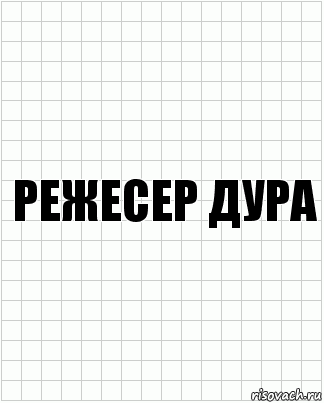 РЕЖЕСЕР ДУРА, Комикс  бумага