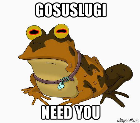 gosuslugi need you, Мем  гипножаба