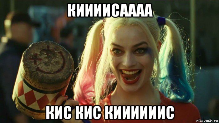 киииисаааа кис кис киииииис, Мем    Harley quinn