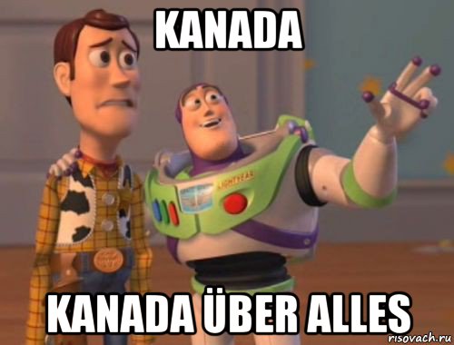 kanada kanada über alles, Мем Hints hints everywhere