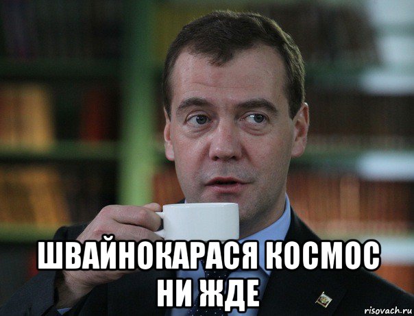  швайнокарася космос ни жде, Мем Медведев спок бро