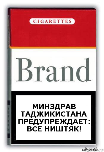 Минздрав Таджикистана предупреждает: все ништяк!, Комикс Минздрав