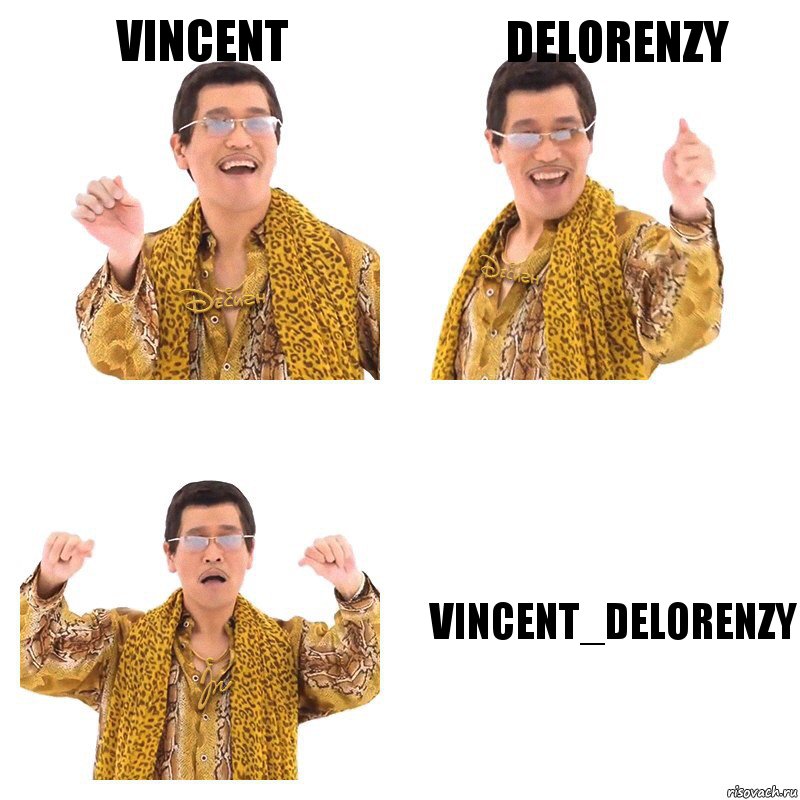 Vincent Delorenzy Vincent_Delorenzy, Комикс  Ppap penpineapple