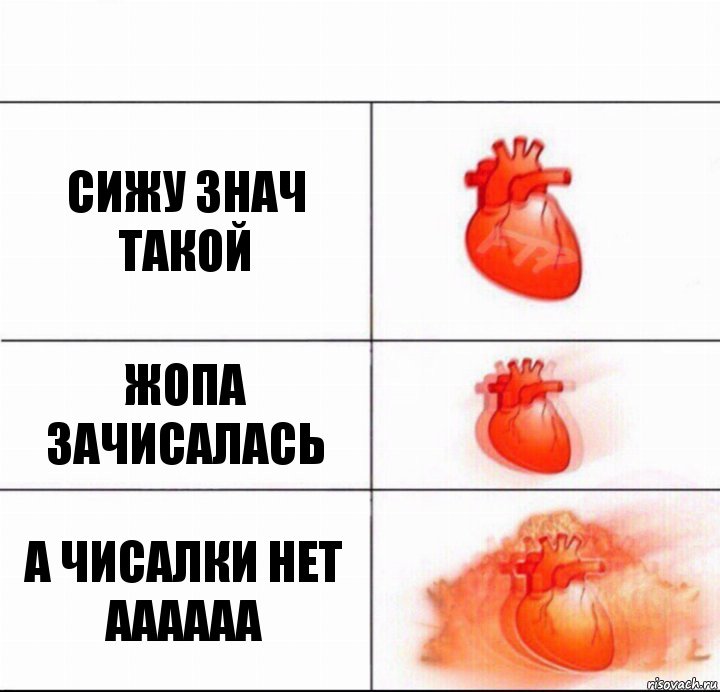 сижу знач такой жопа зачисалась А ЧИСАЛКИ НЕТ АААААА, Комикс  Расширяюшее сердце