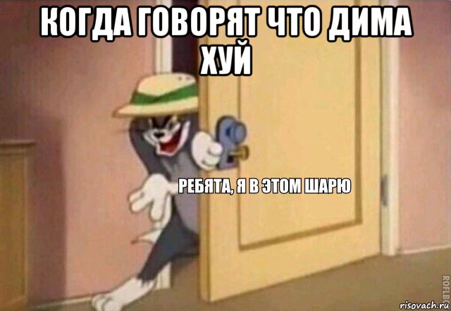 когда говорят что дима хуй , Мем    Ребята я в этом шарю