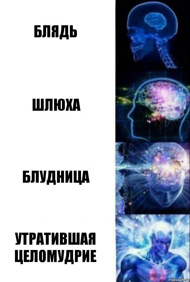 Блядь Шлюха Блудница Утратившая целомудрие, Комикс  Сверхразум