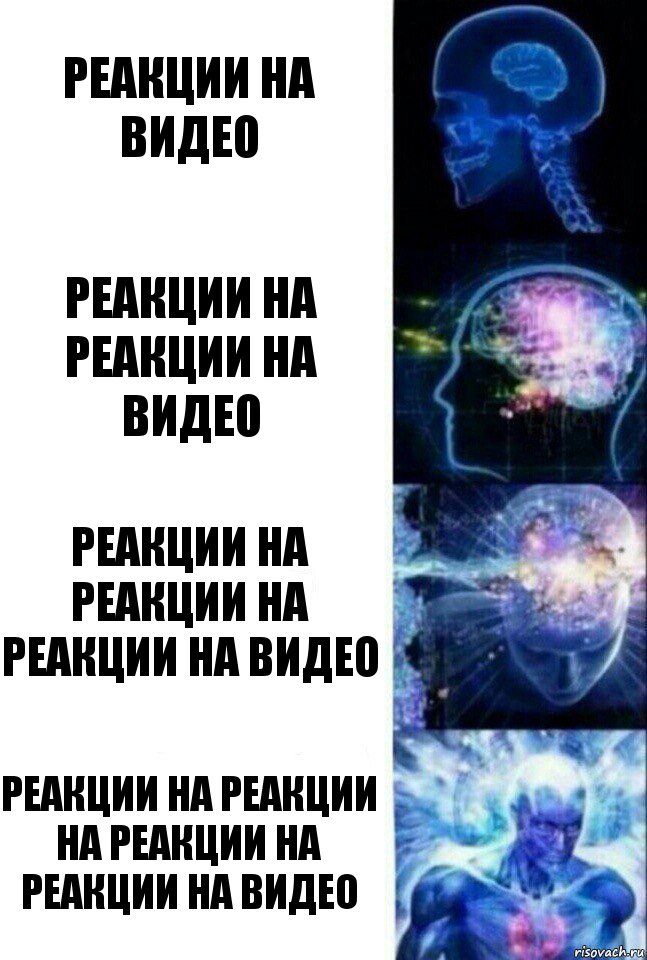 Реакции на видео Реакции на реакции на видео Реакции на реакции на реакции на видео Реакции на реакции на реакции на реакции на видео, Комикс  Сверхразум