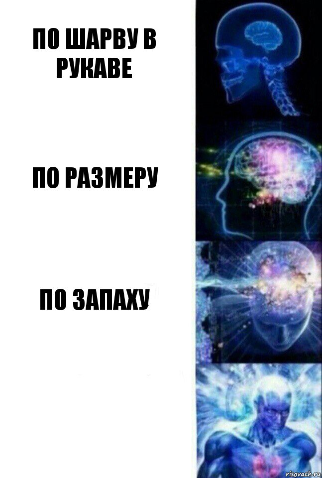 по шарву в рукаве по размеру по запаху , Комикс  Сверхразум