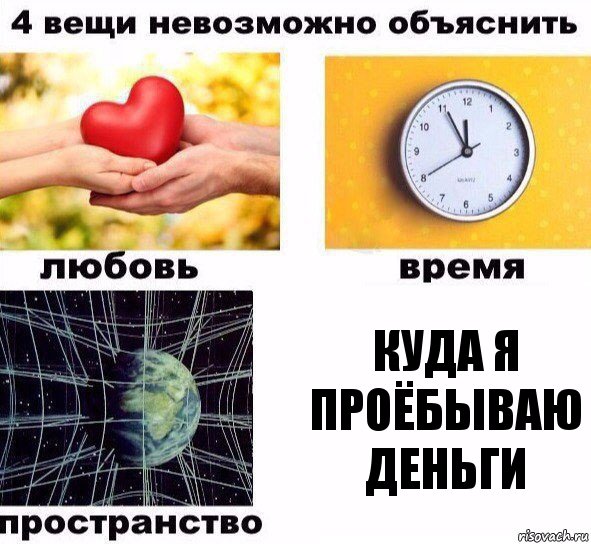 куда я проёбываю деньги