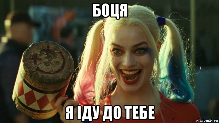 боця я іду до тебе, Мем    Harley quinn