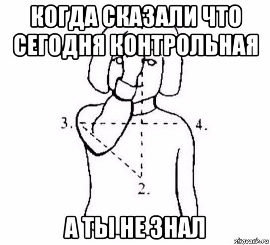 когда сказали что сегодня контрольная а ты не знал, Мем  Перекреститься