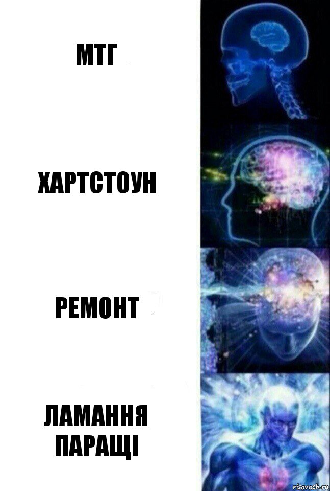 МТГ Хартстоун Ремонт Ламання паращі, Комикс  Сверхразум