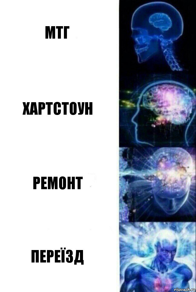 МТГ Хартстоун Ремонт Переїзд, Комикс  Сверхразум