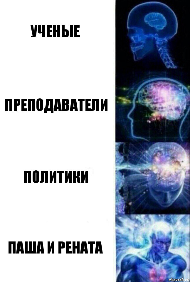 Ученые Преподаватели Политики Паша и Рената, Комикс  Сверхразум