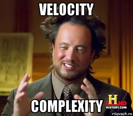 velocity complexity, Мем Женщины (aliens)