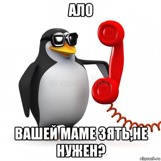 ало вашей маме зять,не нужен?