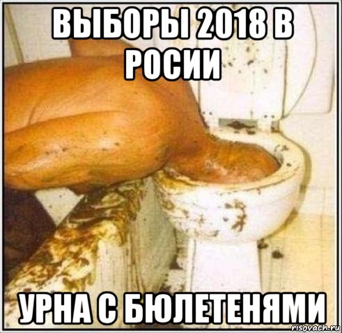 выборы 2018 в росии урна с бюлетенями, Мем Дайвер