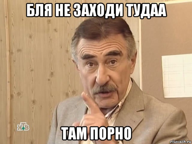 бля не заходи тудаа там порно, Мем Каневский (Но это уже совсем другая история)