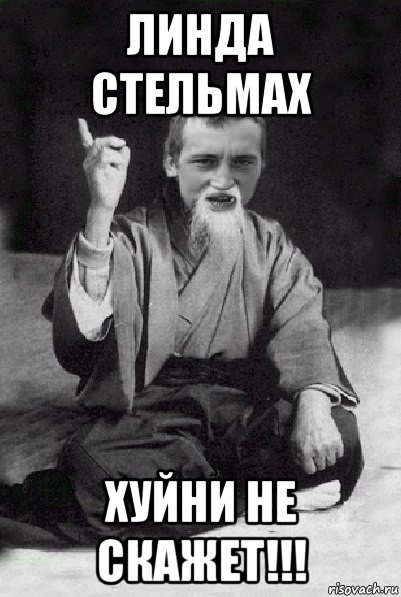 линда стельмах хуйни не скажет!!!, Мем Мудрий паца